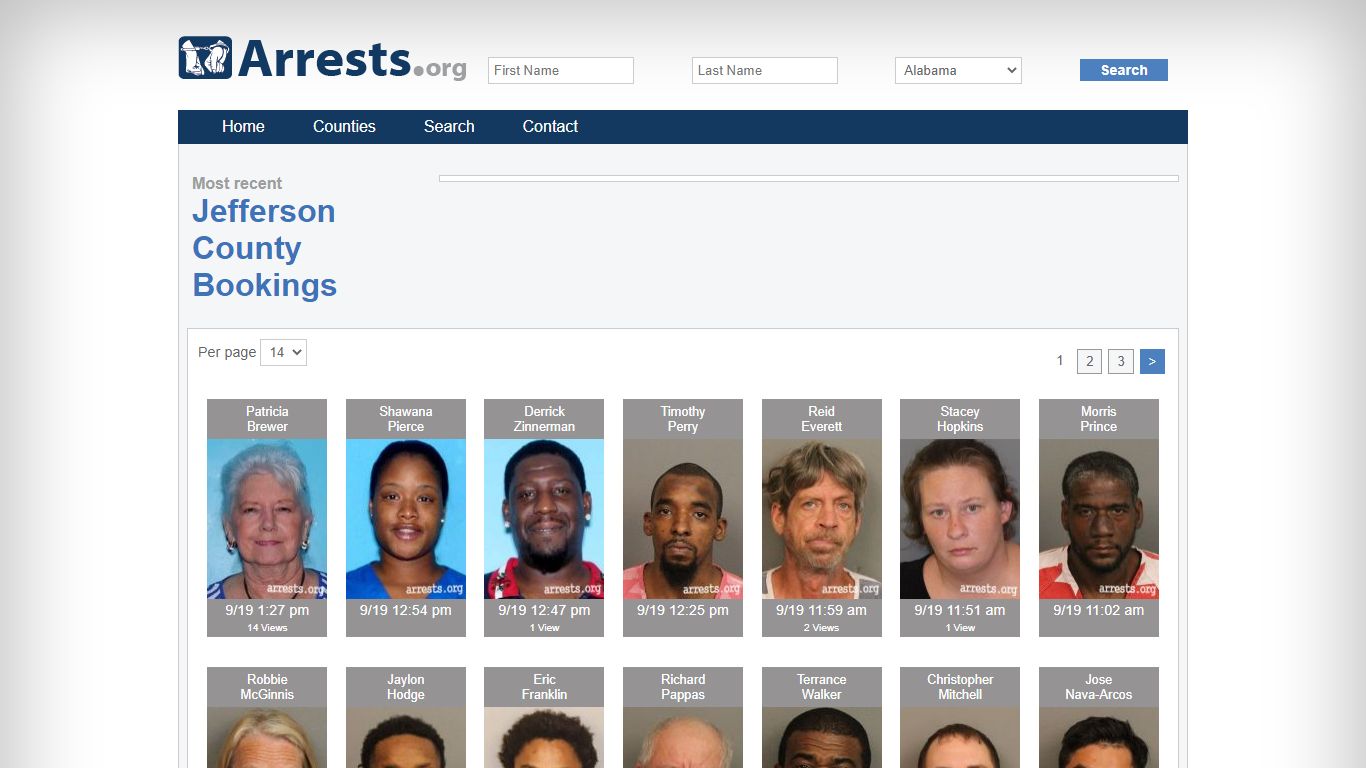 Jefferson County Arrests and Inmate Search